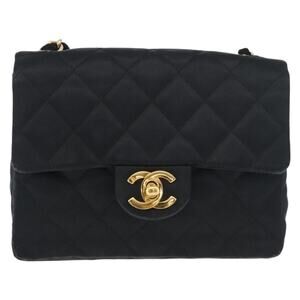 Chanel Mini Matelasse 17 Chain Shoulder Bag Black